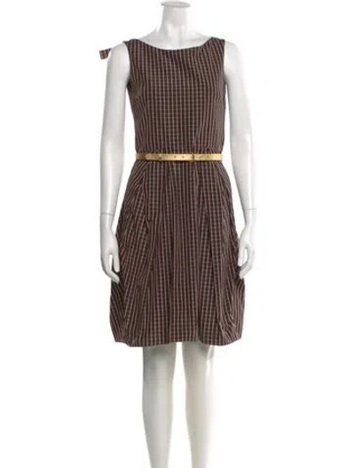Pre-owned Dior Vintage Mini Dress In Multi