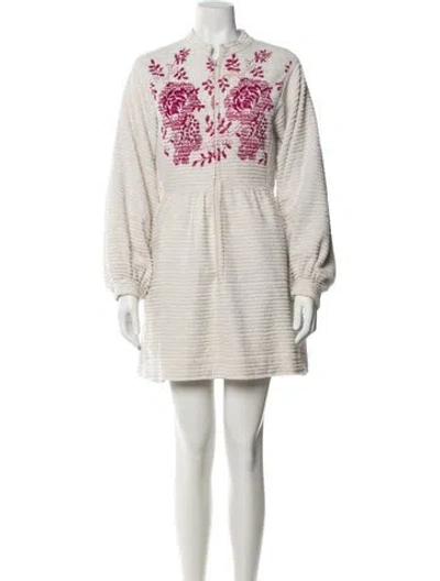 Pre-owned Dior Vintage Mini Dress In Multicolor