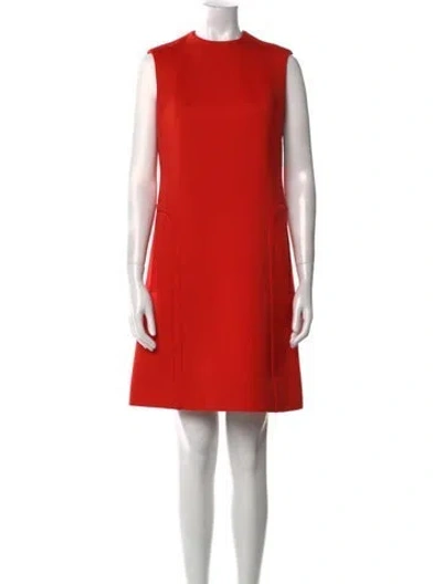 Pre-owned Dior Vintage Mini Dress In Orange