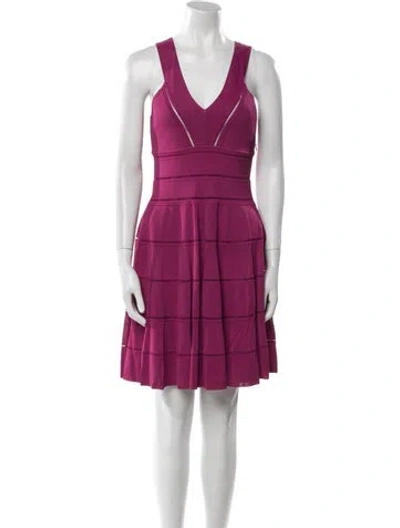 Pre-owned Dior Vintage Mini Dress In Pink