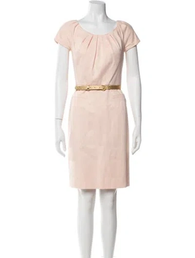 Pre-owned Dior Vintage Mini Dress In Pink