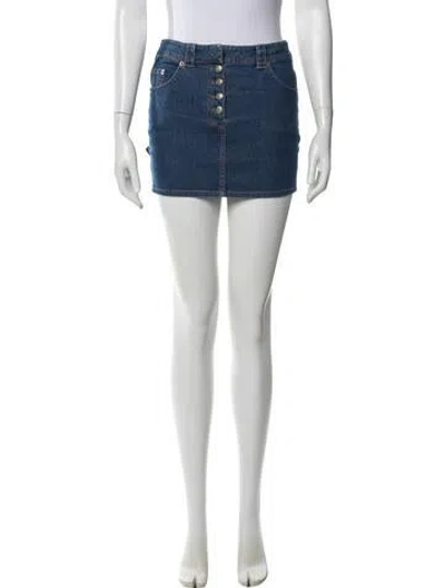 Pre-owned Dior Vintage Mini Skirt In Multi