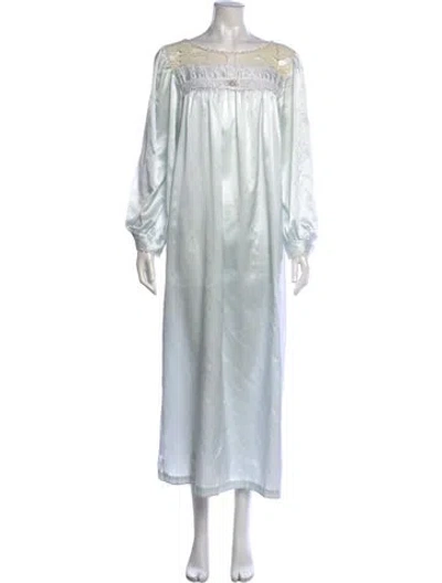 Pre-owned Dior Vintage Nightgown In Blue