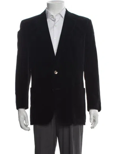 Pre-owned Dior Vintage Peacoat In Black