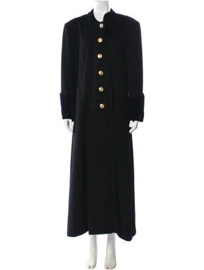 Pre-owned Dior Vintage Peacoat In Black