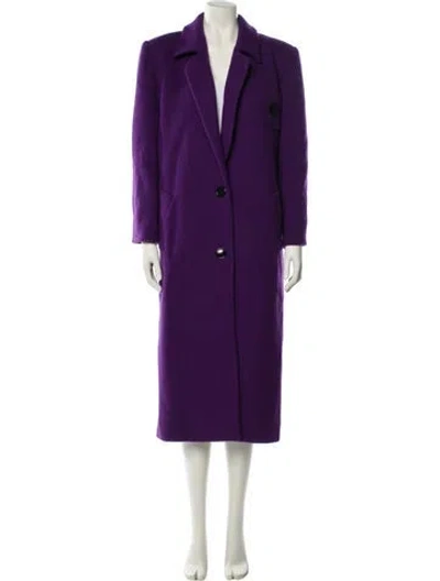 Pre-owned Dior Vintage Peacoat In Purple