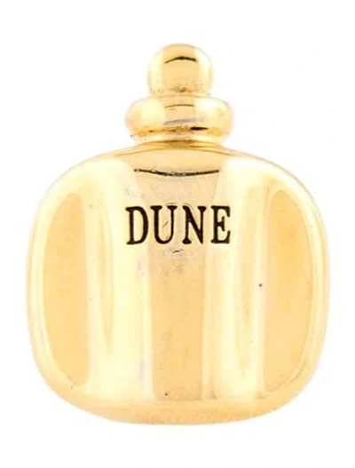 Pre-owned Dior Vintage Perfume Bottle Brooch Pin In Multicolor
