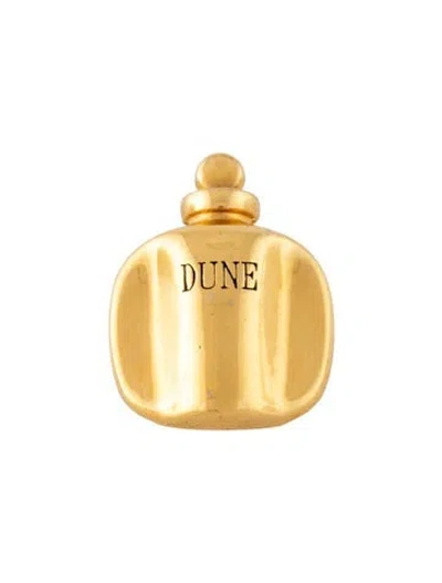 Pre-owned Dior Vintage Perfume Bottle Brooch Pin In Multicolor
