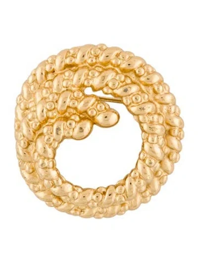 Pre-owned Dior Vintage Pin Brooch In Multi