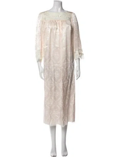 Pre-owned Dior Vintage Printed Nightgown In Neutral