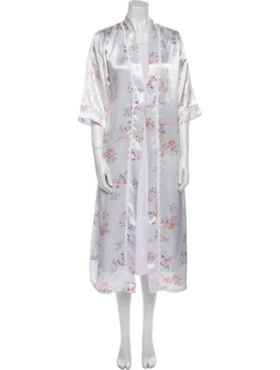 Pre-owned Dior Vintage Printed Robe In Neutral