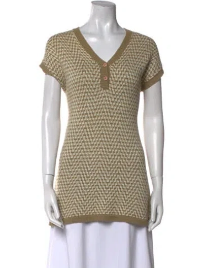 Pre-owned Dior Vintage Printed Sweater In Multi