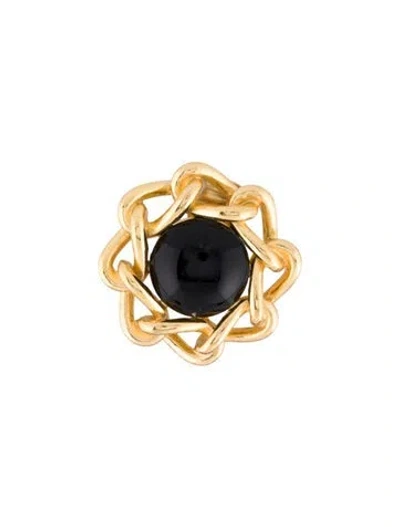 Pre-owned Dior Vintage Resin Single Earring In Multi