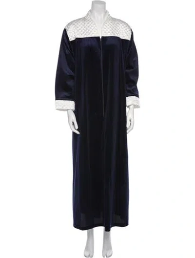 Pre-owned Dior Vintage Robe In Blue