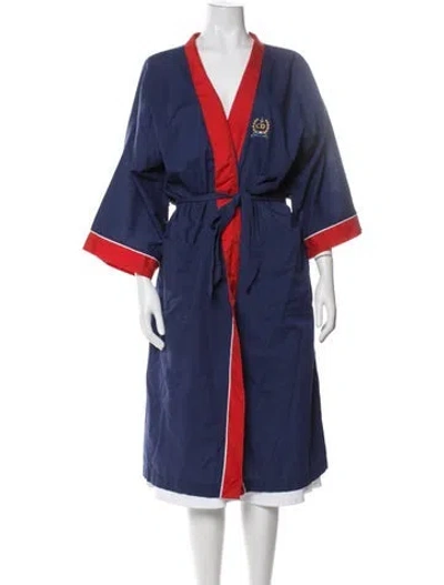Pre-owned Dior Vintage Robe In Blue