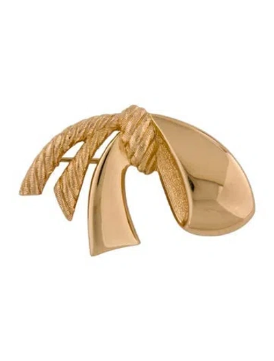 Pre-owned Dior Vintage Rope Pin Brooch In Multi