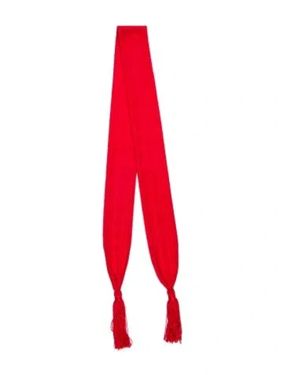 Pre-owned Dior Vintage Scarf In Red