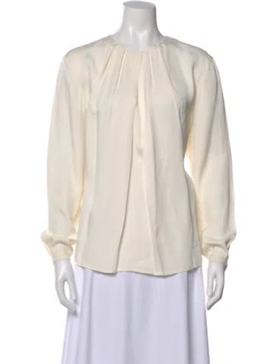 Pre-owned Dior Vintage Separates Blouse In Neutral