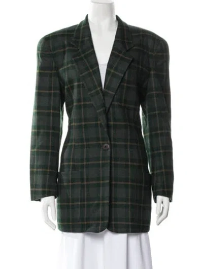 Pre-owned Dior Vintage Separates Peacoat In Green