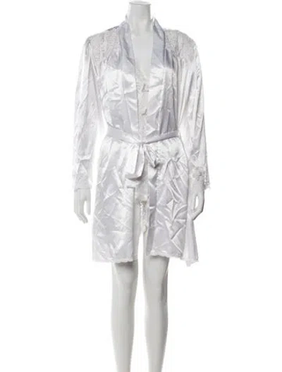 Pre-owned Dior Vintage Silk Nightgown In Pink