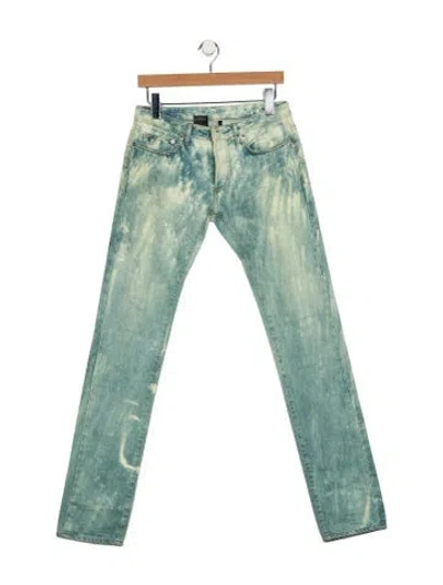 Pre-owned Dior Vintage Skinny Jeans In Blue