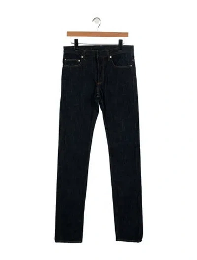 Pre-owned Dior Vintage Skinny Jeans In Blue