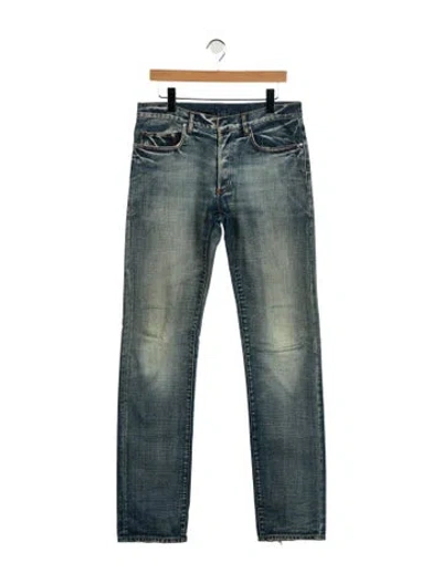 Pre-owned Dior Vintage Skinny Jeans In Blue
