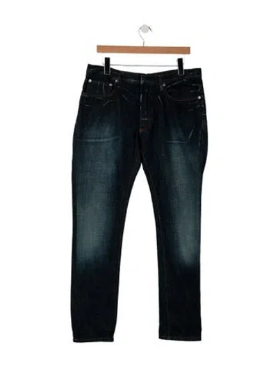 Pre-owned Dior Vintage Skinny Jeans In Blue