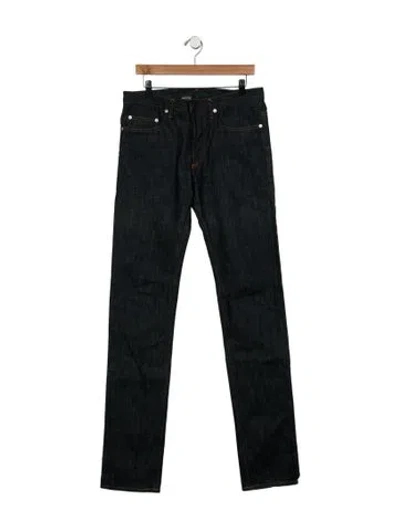 Pre-owned Dior Vintage Skinny Jeans In Blue
