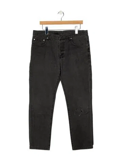 Pre-owned Dior Vintage Skinny Jeans In Gray