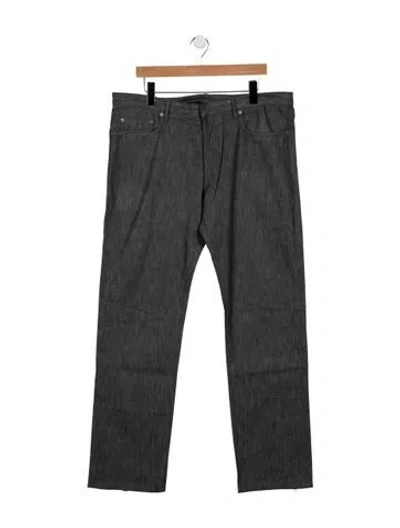 Pre-owned Dior Vintage Skinny Jeans In Gray