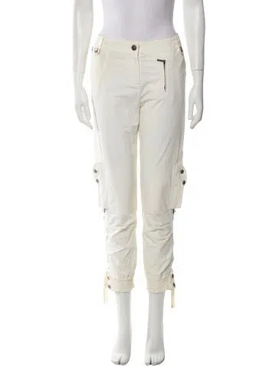Pre-owned Dior Vintage Skinny Leg Pants In Neutral
