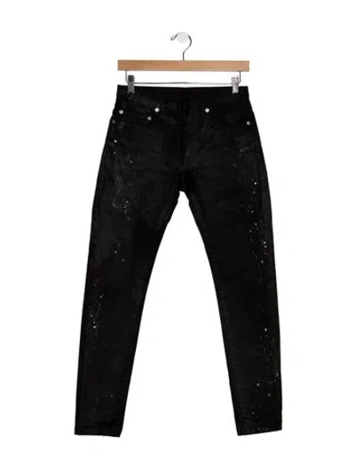 Pre-owned Dior Vintage Slim Fit Jeans In Black