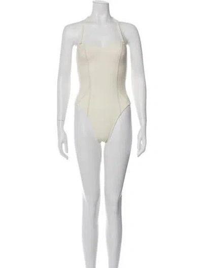 Pre-owned Dior Vintage Sports One-piece In White