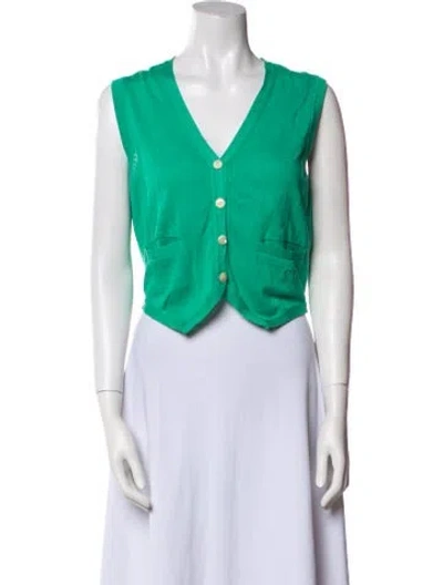 Pre-owned Dior Vintage 'sports' Sweater In Green