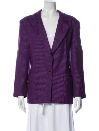 Pre-owned Dior Vintage Sportswear Blazer In Purple