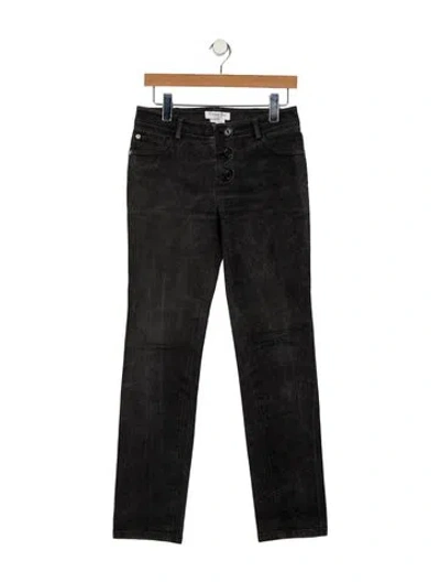 Pre-owned Dior Vintage Straight Leg Jeans In Gray