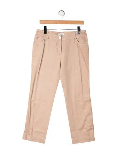 Pre-owned Dior Vintage Straight Leg Jeans In Neutrals