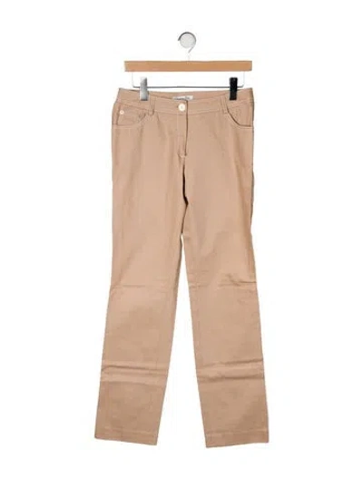 Pre-owned Dior Vintage Straight Leg Jeans W/ Tags In Neutral