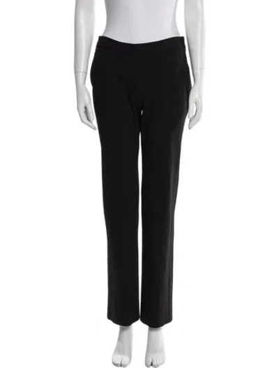 Pre-owned Dior Vintage Straight Leg Pants In Black