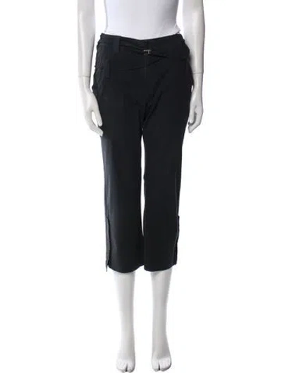 Pre-owned Dior Vintage Straight Leg Pants In Black