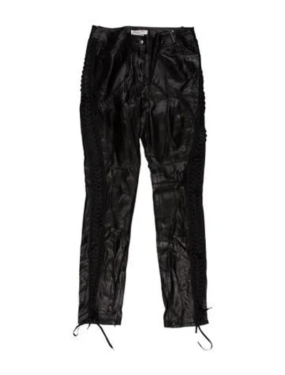 Pre-owned Dior Vintage Straight Leg Pants In Black