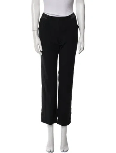 Pre-owned Dior Vintage Straight Leg Pants In Black