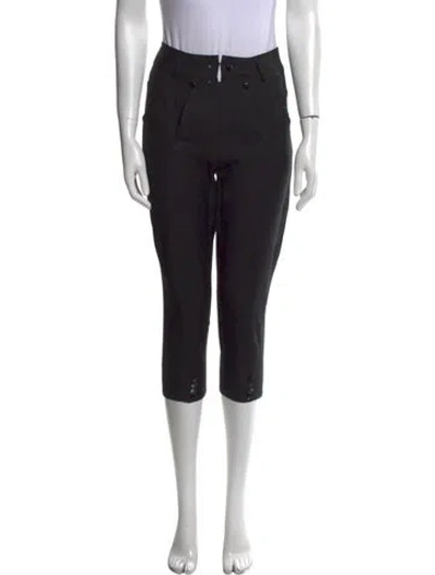 Pre-owned Dior Vintage Straight Leg Pants In Black