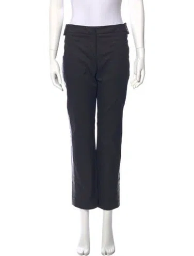Pre-owned Dior Vintage Straight Leg Pants In Black