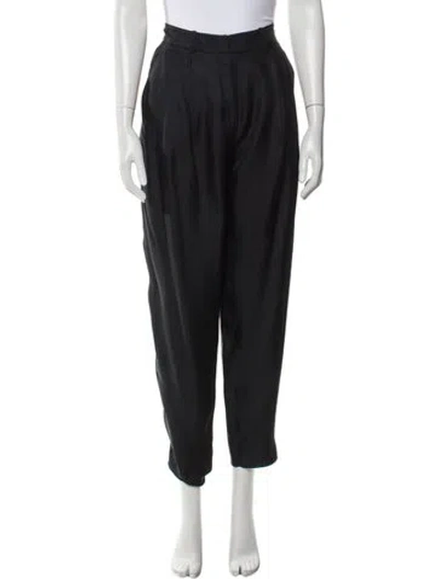 Pre-owned Dior Vintage Straight Leg Pants In Black