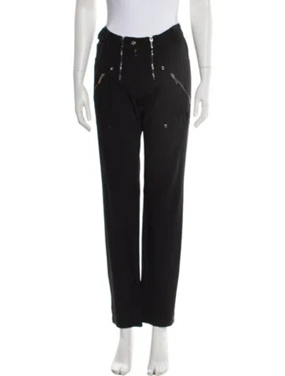 Pre-owned Dior Vintage Straight Leg Pants In Black