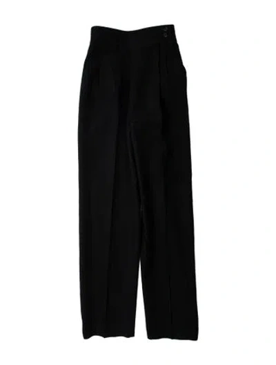 Pre-owned Dior Vintage Straight Leg Pants In Black
