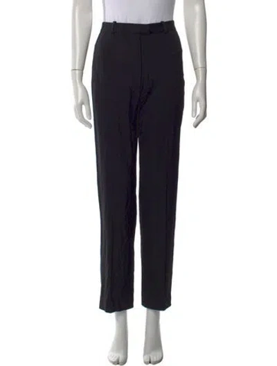 Pre-owned Dior Vintage Straight Leg Pants In Black