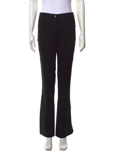Pre-owned Dior Vintage Straight Leg Pants In Black